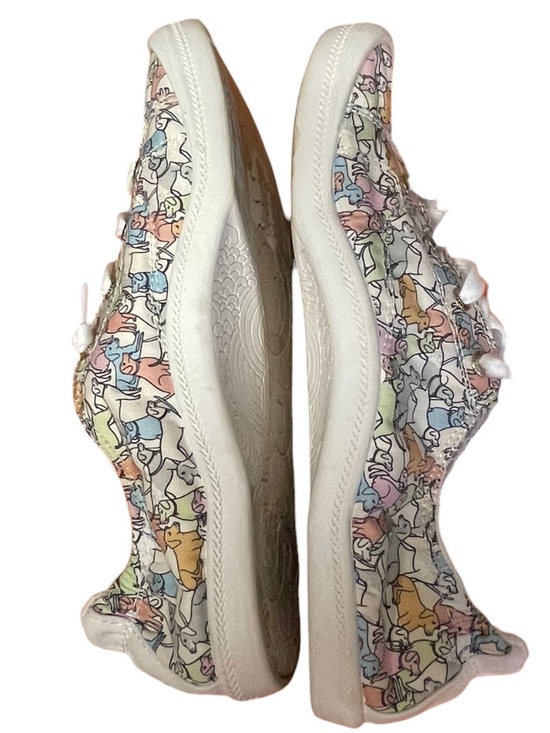 Bobs By Skechers Womens Comfort Shoes Dogs Lace Up Sneakers Size 8.5 EUC - Picture 7 of 10